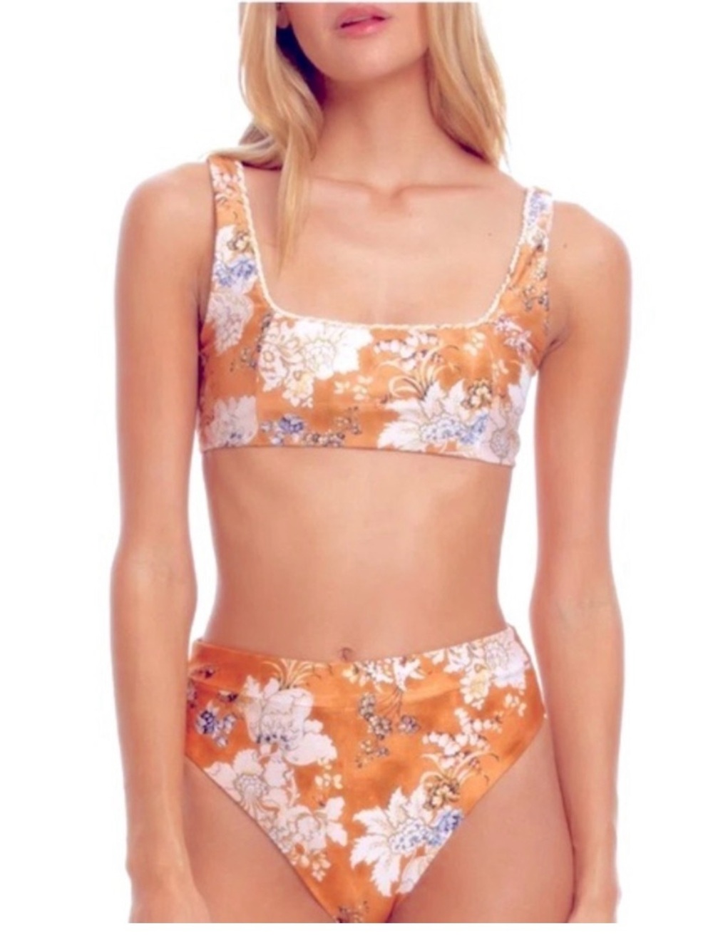 NWT agua bendita swim colleen bronzo